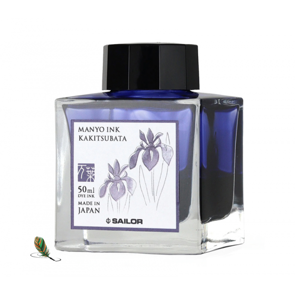 Sailor Manyo Kakitsubata Ink Bottle