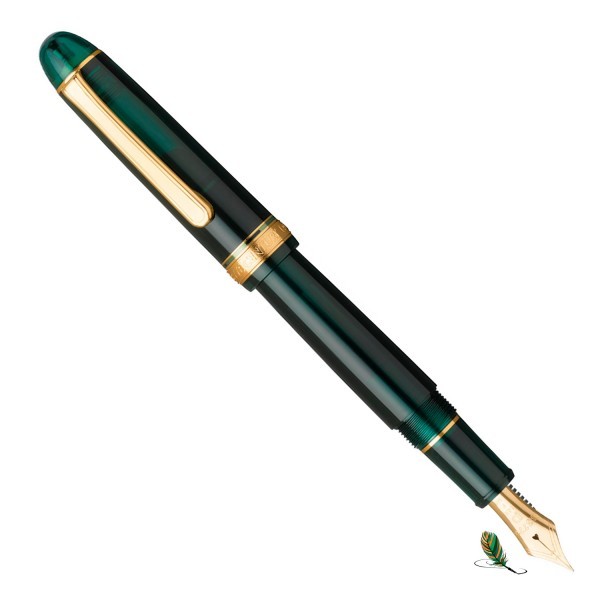 Platinum Century Laurel Green Fountain Pen