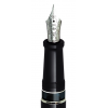 Aurora Optima Riflessi Silver-Black with gold nib