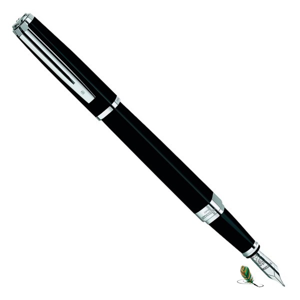 Waterman Exception Black Lacquer ST Fountain Pen