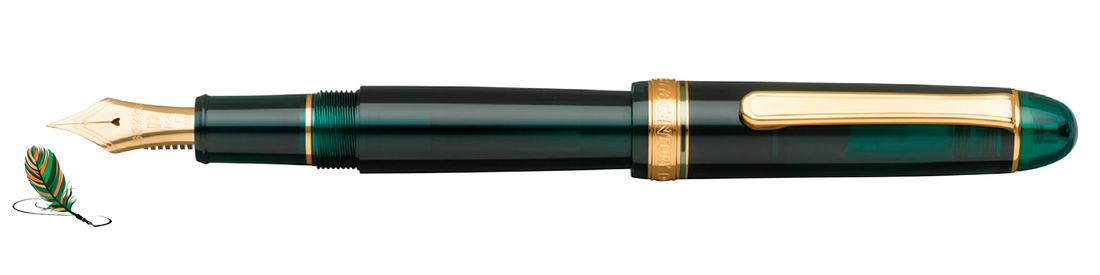 Platinum 3776 Century Laurel Green Fountain Pen PNB-15000-41